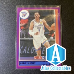 Darius Bazley #23 Purple 2021-22 NBA Panini Hoops
